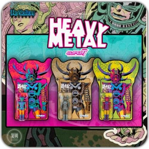 Super7 Lord of Light Metallic Movies and Tv Hang Card Toy Action Figures Toys for Children Gift