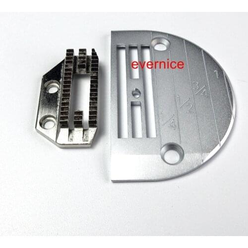 Heavy Duty Needle Plate & Feed Dog #149165+143169 For Juki Brother Consew Singer