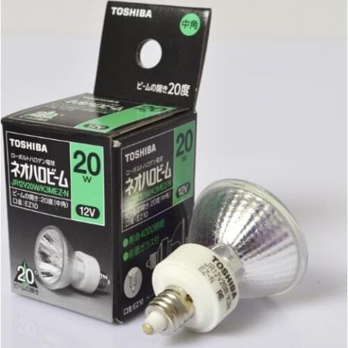 TOSHIBA JR12V20W/K3M EZ-N JR 12V20W/K3MEZ-N EZ10 lamp,12V 20W 20D JR12V20W/K3M bulb