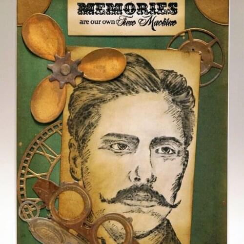 Voyage Glasses Metal Cutting Dies Stencils for DIY Scrapbooking Photo Album Decorative Embossing Card Crafts Supplier Die Cut