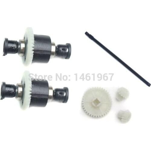 Wltoys A949 A959 A969 A979 1/18 spare part Front/Rear Complete Differential +Central Driving Shaft +Reduction Gear