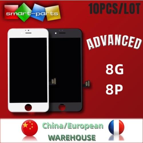 10pcs Ship From China/Europe Advanced Premium Tianma LCD For iPhone 8 8Plus LCD Display 3DTouch Screen Digitizer Assembly