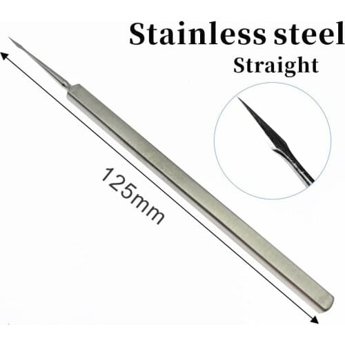1pc Stainless steel Eye foreign body needle Ophthalmology Instruments Microkeratome Tips Foreign needles tools