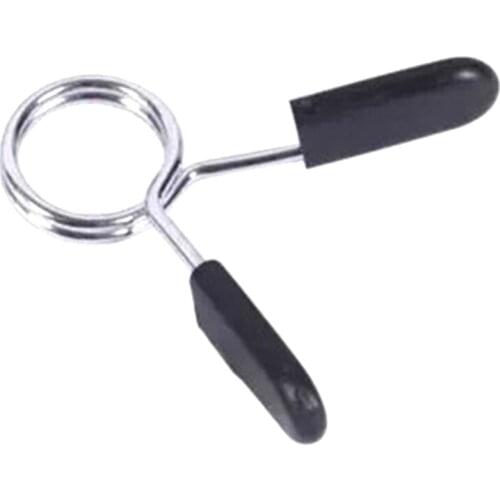 1 Pcs Spring Barbell Gym Clip Weight Bar Dumbbell Lock Clamp Collar Clips gym equipment accessories