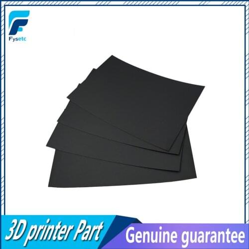 10 pc*CraftBot XL 3D Printing Build Surface 300 x 200 mm Black 8x12 inch Stick Heated Printing Bed Tape For Prusa i3 MK3