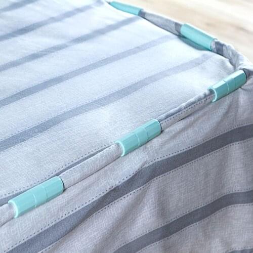 10pcs/set Fixing Cover Grippers Pegs Holders Blankets Holder Mattress Fasteners Coverlet Clamp Bed Sheet Clips