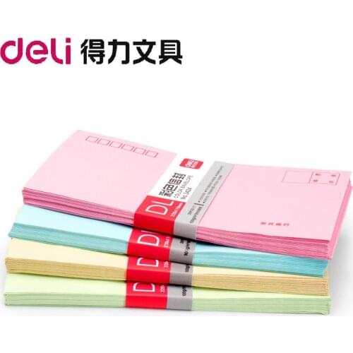 3424 Color Envelope Chinese Standard Thickened Letter No.5# 20PCS/Pack 220*110mm Learning Stationery Office Supplies