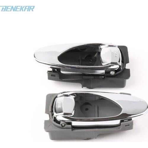Benekar Inside Interior Left Right Door Handle Chrome for DAEWOO LEGANZA