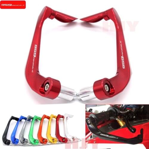 For Ducati 959 Panigale 959Panigale 2016 2017 Universal 7/8" 22mm Motorcycle Handlebar Brake Clutch Levers Protector Guard