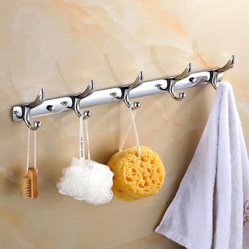 Phoenix tail innovation thicken stainless steel coat hook chrome plateed coat hangers wall stainless steel wall hanger