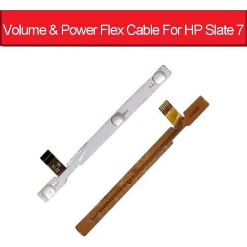 Volume & Power Flex Cable For HP Slate 7 Volume Power On/Off Side Button Switch Flex Ribbon Replacement Repair