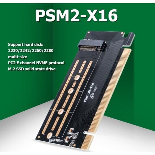 ORICO PCI-E Express M.2 M-key Interface SSD M.2 NVME to PCI-E 3.0 X16 Gen3 Convert Card Support 2230 2242 2260 2280 SSD Adapter