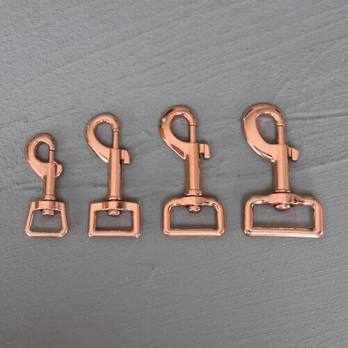 1 Pcs 15mm/20mm/25mm/30mm Metal Buckles Lobster Clasp leash Carabiner Snap Hook Key Chain Bag Part DIY Hardware Accessories