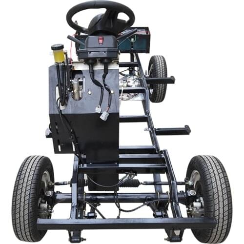 Customizing high-power frame chassis wheel hub motor rear axle dual drive controller vacuum tire brake driver