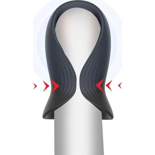 Male Masturbators Vibrators For Men Silicone Charging Penis Trainer Delay Ejaculation Glans Vibrator Massager Sex Toys For Men