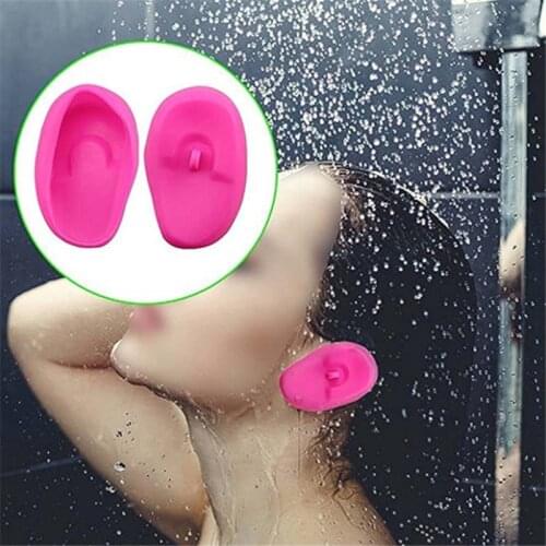 1 Pair Salon Hair Dye Ear Covers Earmuffs Prevent From Stain 4 Colors Barber Hairdressing Accessories Hair Styling Tools