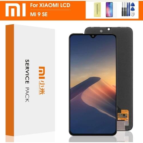 5.97" Original LCD Replacement for XiaoMi Mi 9 SE Screen Display Touch Digitizer with Frame Assembly For Xiaomi Mi9 se Display