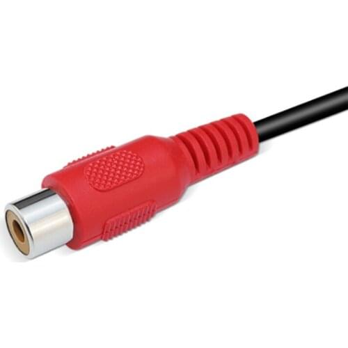 1 RCA Male to 2 RCA Female Adapter AV Video Plug Video Adapter Connector Cable 270B