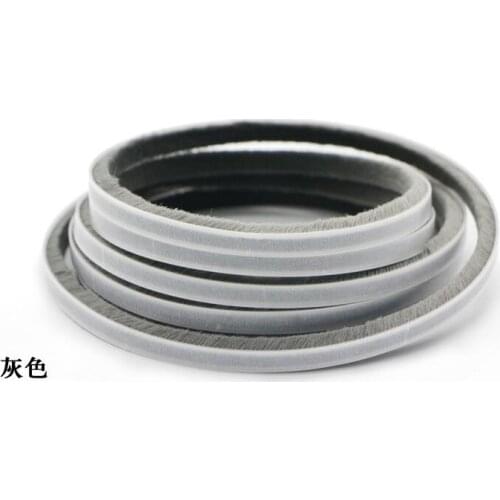 Adhesive Felt Draught Excluder Sliding Door Screen Window Seals Brush Wool Pile Seals Weatherstrip 15x5mm 5m 10m Brown White