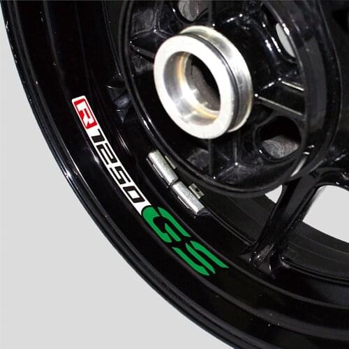 Motorcycle decoration protection wheel inner ring wheel logo decal rim decoration sticker for BMW R1250GS r1250gs r 1205gs