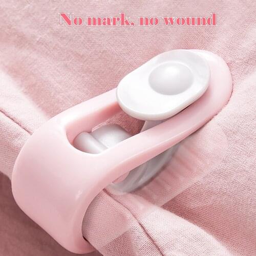 6pcs/Lot Quilt Blankets Fastener Clip Non-Slip Comforter Gripper Quilt Holder Plastic Kick Buckle Duvet Sheet Fixer Quilt Cover