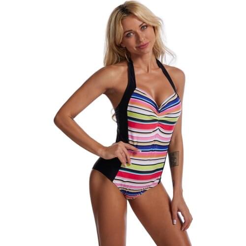 Swimwear Female Monokini Push Up Bikini Sets Womens Swimming Costume Padded Swimsuit Swimwear Push Up Large Sizes Biquini XXL