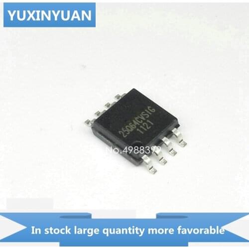 10PCS 25Q64CVSIG 25Q64 CVSIG Q64CVSIG 64CVSIG SOP8