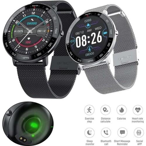 2020 Smart Watch Luxury Smartwatch Fitness Tracker Heart Rate Monitoring Sleep Monitor for Android iOS iPhone 11 XR XS Xiaomi