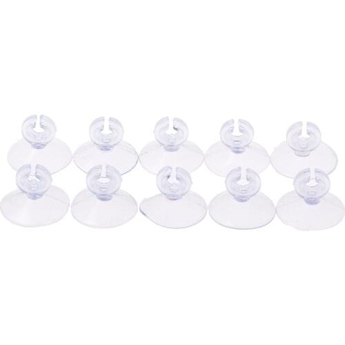 For Fish Tank Pump Airline Tube Aquatic Pet Supplies 5/10Pcs Silicone Aquarium Sucker Suction Cup Holder Sucker