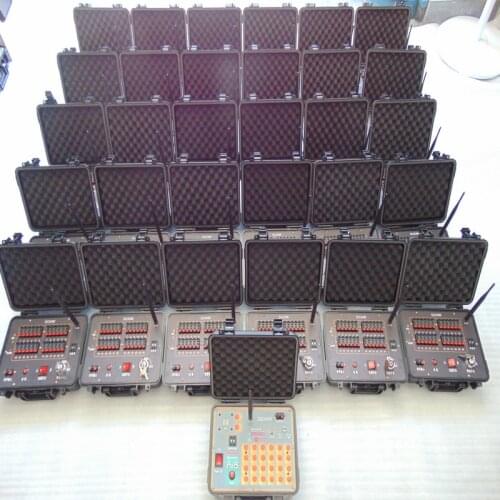 240 Cues Remote wedding switch Radio fire electric wire Display fireworks switch wedding equipment-wireless switch