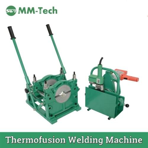 SWT-B160/63M plastic pipe manual butt fusion welding machine
