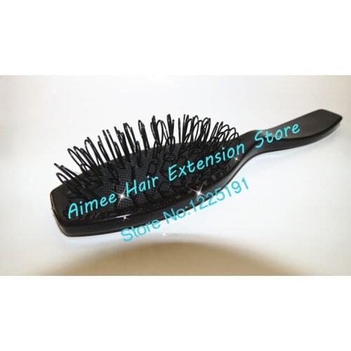 Freeshipping - 10pcs No.1 Small Loop Brush for Hair Extension / Professional Hair Comb