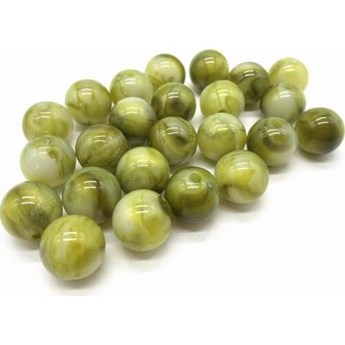 New 10pcs 14mm of Acrylic Beads Earrings Necklace Accessories Beads For Jewelry Making DIY Jewelry Findings #ZS10