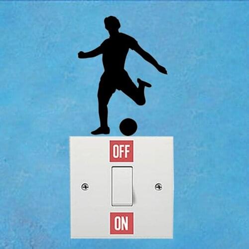 Football Fashion Bedroom Home Decor Vinyl Wall Sticker Light Switch Decals 6SS0217