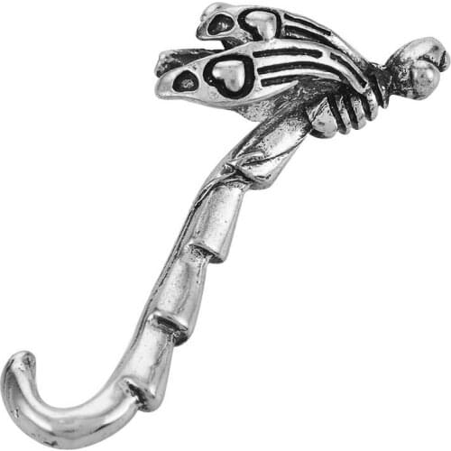 1Pcs Retro No Pierced Dragonfly Ear Bone Clip Gothic Punk Insect Long Clip Earrings Female Exaggerated Jewelry Wholesale