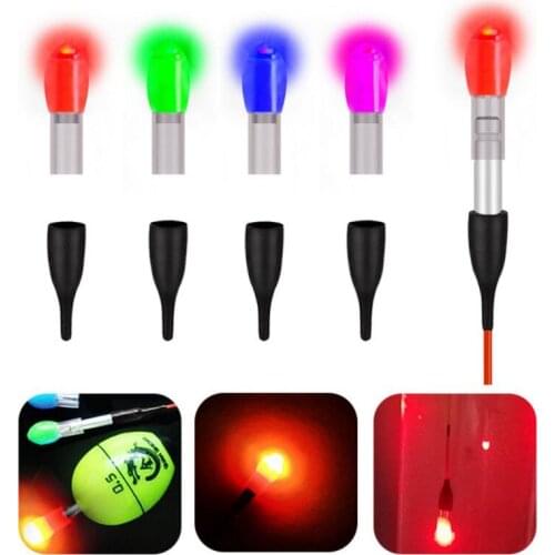 Fish Drifting Lamp Floating Riser Lamp Solid Color Electronic Fishing Lights Stadium Fishing Sea Rising Fishing Droplet Lights