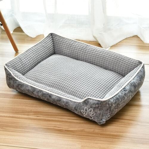 Pet Kennel Four Seasons Detachable Washable Dog Bed Soft Pet Dog Mattress Cat Bed Mat Dog Supplies Comfy Dog Bed Puppy