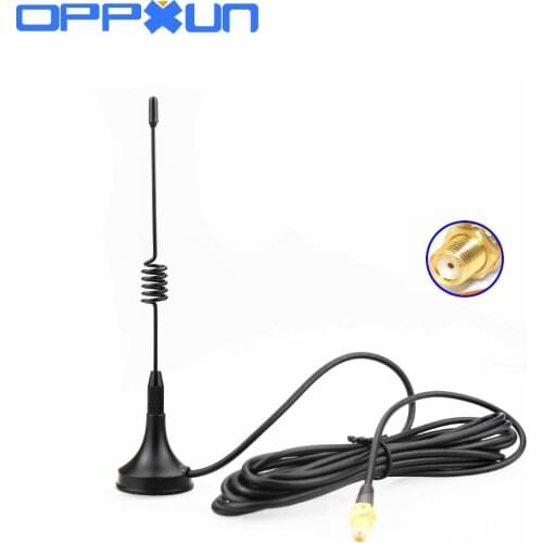 Mini SMA-F Magnetic Car Antenna Dual Band VHF/UHF 136-430MHz for Baofeng UV-5R UV-5RA UV-5RE UV-B5 UV-82 BF-888S Two Way Radio