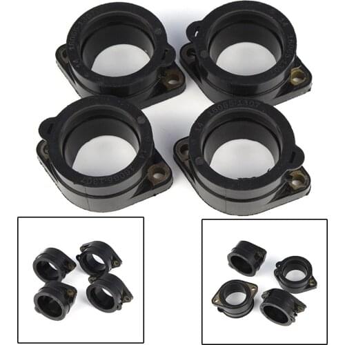 Motorcycle Carburetor Holder Intake Manifold Boots For Kawasaki GPZ1100E GPZ1100F ZXT10E & ZRX 1200C ZRT20AC & ZRX 1100 C ZRT10C