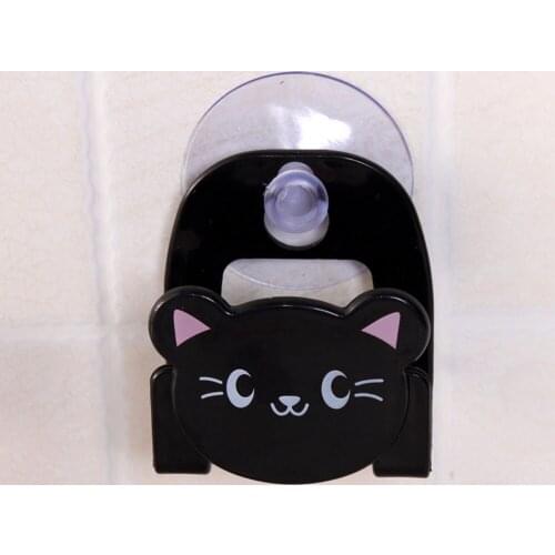 New Carton Dish Cloth Sponge Holder Rack With Suction Cup Cute animal sucking sink storage shelf container drop shipping