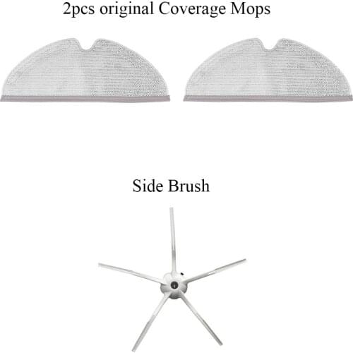 Original Roborock Mops Brush Parts Accessories Full coverage For Xiaomi Roborock S5 MAX S50 S55 Roborock S6 S6 Vacuum Cleaner