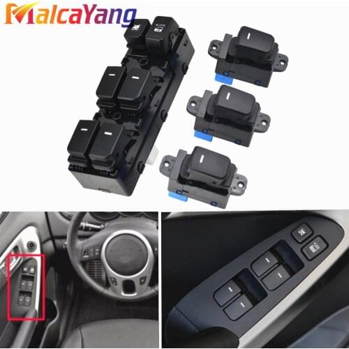 Front Door Driver Side Electric Power Window Master Switch Button Fit For Kia FORTE Cerato 2010 2011 2012 93570-1X000 935701X000