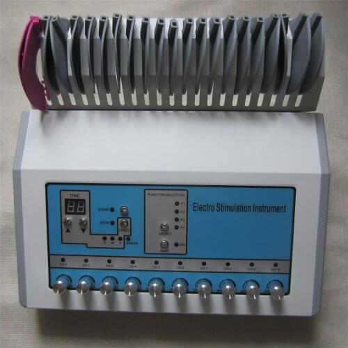 Portable Body Shaping Electronic Muscle Stimulator Personal Care Fitness EMS Training Machine