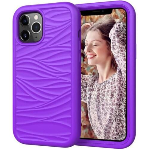 6.1" Shockproof Soft Silicone Case for iPhone 12 iPhone 12 Pro360 Silicone Protect Cover