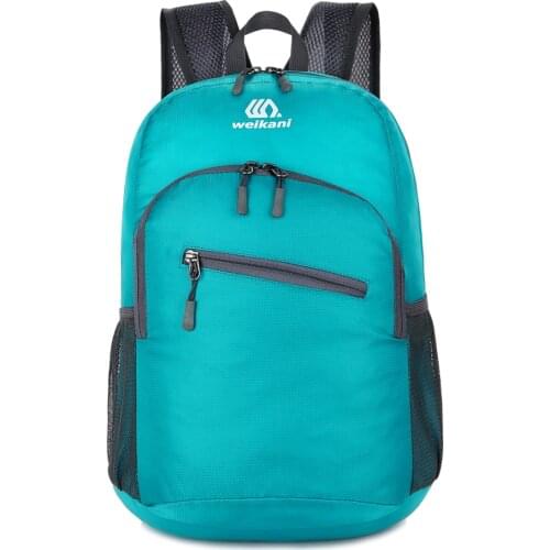 18L Lightweight Foldable Backpack Climbing Rucksack Nylon Women Men Outdoor Sport Bag Daypack Cycling Backpack Hiking Travel Bag
