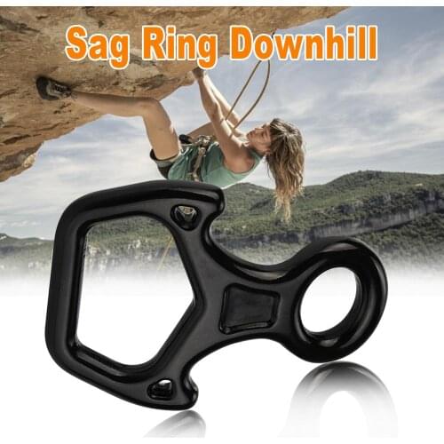 Outdoor rock camping & climbing equipment down device escape protector downhill descent control device Travel Kits descender