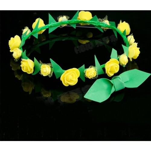 Sky Children of Light Cosplay Garland Wreath Crown Hairbands Necklace Pendant Halloween Costume Accessory Prop