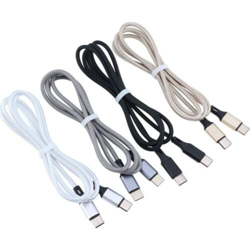 1m 2A USB-C to USB Type C Cable PD Fast Charging Wire for Samsung S10 Plus Xiaomi Redmi Note 8 Pro For Type-C Devices