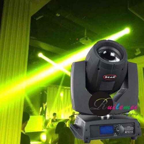 Fast Shipping 2 PCS of Sharpy Beam 200 Moving Head Stage Beam 5R UHP Lamp DJ Disco Light Effect Club Lighting with 8 Facet Prism