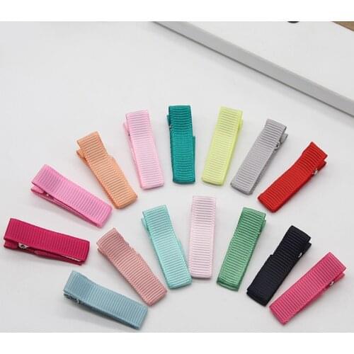 20Pcs/Set Fashion Girls Hair Clips 3.5cm Candy Color Hairclip Dripping Hair Clip Barrette Cute Hair Accessories Safe Headdress